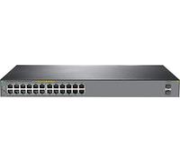 HPE Hewlett Packard Enterprise OfficeConnect 1920S 24G 2SFP PoE+ 370W Géré L3 Gigabit Ethernet (10/100/1000) Connexion Ethernet, supportant l'alimentation Via ce Port (PoE) 1U Gris
