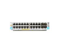 HPE J9990A Commutateur Gigabit Ethernet 20x RJ-45 + 4x SFP+ PoE 10/100/1000 Base-T, Dimensions 261.6x206.5x44.5mm, Poids 930g