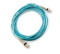 HPE LC to LC Multi-mode OM3 2-Fiber 0.5m 1-Pack Fiber Optic Cable