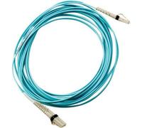 HPE LC to LC Multi-mode OM3 2-Fiber 5.0m 1-Pack Câble InfiniBand/fibre optique 5 m bleu