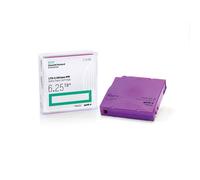 HPE LTO-6 Ultrium 6.25TB RW Data Cartridge, Bande de données vierge, LTO, 6,25 To, Violet, 400 Mo/s, 1,26 cm C7976A