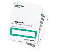 Hpe Lto-6 Ultrium Rw Bar Code Label Pack