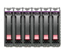 HPE MSA 5,4 To SAS 12G 15K SFF 2,5 6-Packung HDD
