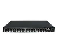 HPE Networking Comware 2150 48p 10M/100M/1G 4p SFP+ 1G/10G - Commutateur - C3 - Géré - 48 x 10/100/1000Base-T + 4 x 1 Gigabit/10 Gigabit SFP+ (liaison montante/empilage) - Montable sur rack