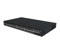 HPE Networking Comware 2150 48p 10M/100M/1G PoE+ 4p SFP+ 1G/10G 390W - Commutateur - C3 - Géré - 48 x 10/100/1000Base-T (PoE+) + 4 x 1 Gigabit/10 Gigabit SFP+ (liaison montante/empilage) - Montable su