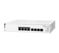 HPE Commutateur Instant On 1830 8G – 4x GbE + 4x GbE (PoE+ 65W) – intelligent, montable sur rack