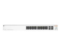 HPE Networking Instant On 1930 24G Class4 PoE 4SFP/SFP+ 370W Switch - Commutateur - C3 - Géré - 24 x 10/100/1000 (PoE) + 4 x 1 Gigabit / 10 Gigabit SFP+ - Montable sur rack - PoE (370 W) G