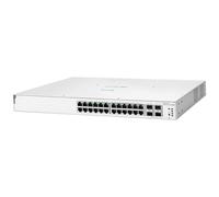 HPE Aruba Networking Instant On 1930 24G Class4 PoE 4SFP/SFP+ 370W Géré L2+ Gigabit Ethernet (10/100/1000) Connexion Ethernet, supportant l'alimentation via ce port (PoE) 1U Blanc