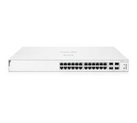 HPE Aruba Instant On 1930 24G Class4 PoE 4SFP/SFP+ 370W Switch - Commutateur - C3 - Géré - 24 x 10/100/1000 (PoE) + 4 x 1 Gigabit / 10 Gigabit SFP+ - Montable sur rack - PoE (370 W)