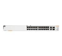 E Networking Instant On 1960 24G 20p Class4 4p Class6 PoE 2XGT 2SFP+ 370W Switch - Commutateur - L3 Lite - Géré - 24 x 10/100/1000 + 2 x 10 Gigabit