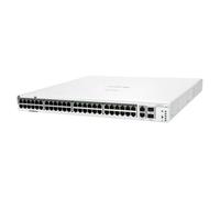 HPE Aruba Networking Aruba Instant On 1960 48G 40p Class4 8p Class6 PoE 2XGT 2SFP+ 600W Géré L2+ Gigabit Ethernet (10/100/1000) Connexion Ethernet, supportant l'alimentation via ce port (PoE) 1U Blanc