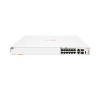 HPE Networking Instant On Switch 8p Gigabit CL4 4p SR2.5G CL6 PoE 2p 10GBT 2p SFP+ 480W 1960, Administré, L2+, Gigabit Ethernet (10/100/1000), Support PoE, Montable en rack, Possibilité de montage mur