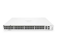 Aruba Instant On 1960 Switch 48 Ports - 48x Gigabit Ethernet, 2x SFP+, 2x 10GBASE-T, PoE 600W, Gestion Cloud et Locale, JL809A