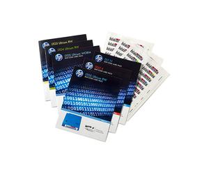 HPE Q2013A - Pack 110 Étiquettes Auto-Adhésives pour Code-Barres LTO/DLT, 284.5mm x 226.1mm, 110g, pour Systèmes de Sauvegarde