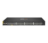HPE Aruba Commutateur géré CX6000 R8N85B 48x10/100/1000 PoE Classe 4 4xSFP 370W Nouveau