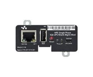 HPE Single Phase 1Gb UPS Ntwrk Mgmt Mod