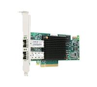 HPE StoreFabric SN1100E - Adaptateur de Bus hôte - PCIe 3.0 x8 Profil Bas - 16Gb Fibre Channel x 2 - pour Integrity MC990, ProLiant DL360p Gen8, ML350p Gen8, XL230a Gen9, StoreEasy 3850