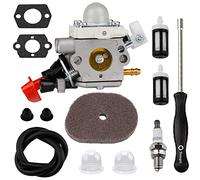 HPENP Kit carburateur C1M-S267A FS56RC pour tondeuse Stihl FS40 FS50 FS56 FS70 FS70C FC56 FS56C FC70 HT56 HT56C KN56 KM56 KM56C Remplace 41441200608