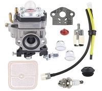 HPENP WYK-186 Kit de réglage du carburateur pour Echo PB-260L SRM-260S SRM-261S PPT-260 PPT-261 Souffleur de feuilles Shindaiwa 81742 AH242 AHS242 C242 T242X T242 LE242 Coupe-fil AHS242 02100 0700