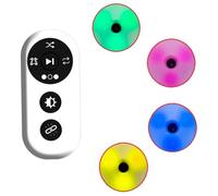 Hperu 4 pièces/Ensemble de lumières d'entraînement de réactions, 4 Modes lumières réaction Vitesse, entraînement avec Chargement USB pour Le Fitness, Le Basket-Ball, Le Football, Accessoires