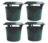 Hperu 4pcs Trap à limace, piège d'escargot en Plastique Catcher d'escargots écologique pour Attraper des limaces et des escargots Pièges de bière pour limaces