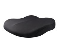 Hperu Booster Auto Seat for Better Driving Vision 16.5x16.5x4 Car siège de Booster de Voiture avec Couverture Respirante Mémoire en Mousse Non glissée sans Glissement.