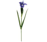 Hperu Bouquet de Fleurs, Bouquet de Fleurs d'iris Violet Artificiel avec tiges réalistes, Arrangement Floral Simulation pour pièce maîtresse Mariage et décoration la Maison, décoration fête d