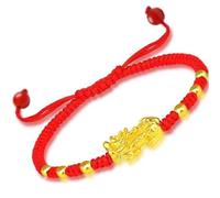 Hperu Bracelet tissé de Richesse Feng Shui Bracelet tissé Pixiu Pixiu Wealth Bracelet pour Les Hommes Style des Femmes