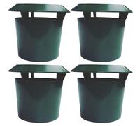 Hperu Catcher d'escargot, piège à Escargot 4pcs Plastic Snail Catcher écologique pour Attraper des limaces et des escargots Pièges de bière pour limaces