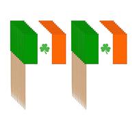 Hperu Drapeau Irlandais gâteau Topper Drapeau Irlandais cumul de dentif