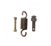 Hperu Ensemble de cintres de balançoire Robustes, Kit d'accessoires Complet avec Ressort, Cintre et Silencieux pour Porche, Chaise hamac,