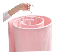 Hperu Étendoir à vêtements, Support de Couverture en métal en Forme de Spirale - Capacité Charge 5 kg, Support séchage Peu encombrant pour draps - Cintre Couverture