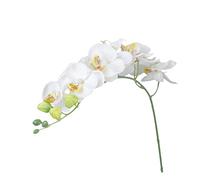 Hperu Fleurs de Soie Artificielle Multi Usage Simulation Papillon orchidée Vif des Fleurs de Soie Artificielle réalisée réel Touche Faux Papillon orchidée pour la Maison de la Maison