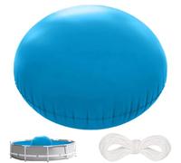 Hperu Flotteur de Piscine d'hiver 4x4 Pieds Oreiller de Piscine résistant au Froid Kit Fermeture Rond épais Hors Sol avec Corde Kit d'hivernage extérieur Style 1 - Oreiller