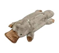 Hperu Jolie Pochette à Crayons en Peluche avec Fermeture éclair, Porte-Stylo Mignon de capacité pour l'école, Le Bureau et l'organisation de la Papeterie à Domicile