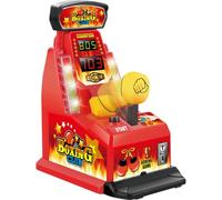 Hperu Jouet de Machine de Boxe à Doigts, Mini Machine Boxe à Doigts Bureau avec Cible en Caoutchouc Souple, Jouets Bureau Amusants 5x7x9 pour soulager Le Stress et des Heures Plaisir