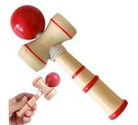 Hperu Jouet Kendama, Jouet de compétence Japonaise Classique Kendama en Bois de 5, 3x2, 2 Pouces, Exercice Coordination et contrôle du Corps pour Les débutants et Les Professionnels