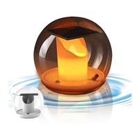 Hperu Lampes solaires flottantes à Eau, Lampe Solaire Flottante pour Piscine avec télécommande et 3 Modes, Bougies LED étanches pour lumières LED d'étang