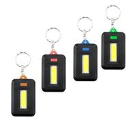 Hperu Mini Lampe de Poche Porte-clés LED 4 pièces, Lampe Torche Porte-clés Portable, d'alpinisme compacte et Pratique pour EDC, extérieur, Urgence et Utilisation Quotidienne - Torche -