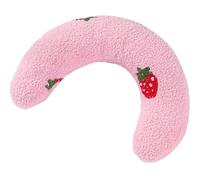 Hperu Oreiller apaisant pour Chien, Oreiller Doux en Forme de U pour Chat et Chien, Cervical pour Animaux de Compagnie d'intérieur, Peluche Mignonne Lavable apaisante pour améliorer Le Sommeil