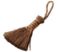 Hperu Petit Balai à Main, Ensemble de cérémonie du thé à Suspendre 5, 9 x 3, 4 cm, avec poignée Confortable, Petit Balai Fouet Cheveux Bruns, Outils de bonsaï pour la Maison, Le Bureau, Le Nettoyage