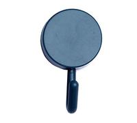 Hperu Petits crochets auto-adhésifs en Viscose forte bleue, crochets muraux multifonctions en plastique pour salle de bain et cuisine, sans perçage