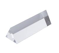 Hperu Prisme en Cristal Triangulaire en Verre Optique pour la Fabrication d'arc-en-Ciel, l'enseignement des Sciences, Le Spectre Physique et la décoration Photographique