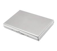 Hperu RFID Blocking Credit Card Porte-Carte, étui de Carte métallique à 6 Slots pour Les Cartes de Visite, ID, Conception compacte et légère