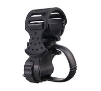 Hperu Support de Lampe de Poche vélo Support feu Avant vélo Rotatif à 360 degrés, Lampe, Cadre lumière Rotatif