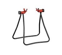 Hperu Support de réparation de vélo, Support d'entretien Pliable, Sol en Aluminium, Portable réglable en Hauteur pour l'intérieur et l'extérieur