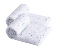 Hperu Tapis de Neige Artificiel Couverture de Neige de Noël 2pcs 30x40 Pouces Artificiel Soft Snow Cover Noël Rouleau de Tapis de Coton Blanc, Rouleau de Neige Artificielle