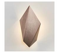 HPFHSJ Applique murale Appliques murales intérieures câblées, avec éclairage LED 6W, pour salon et couloir(Coffee gold)