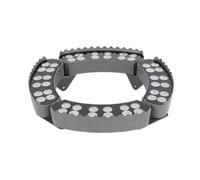 HPFHSJ Lumières Palmier Aluminium Coulé Sous Pression | Lampes de jardin à LED, blanc chaud 3000K, basse tension IP65, résistantes à l'eau(Yellow,48W(220v))
