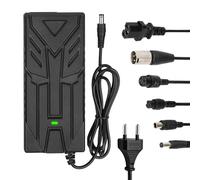 HPGAAVD 42V 2A Chargeur Trotinette Electrique, Chargeur Hoverboard,36V Chargeur Universel batterie lithium avec 6 Connecteurs，Charrgeur Rapide pour Hoverboard, Bici Equilibrata, Drifting Board, E-Bike